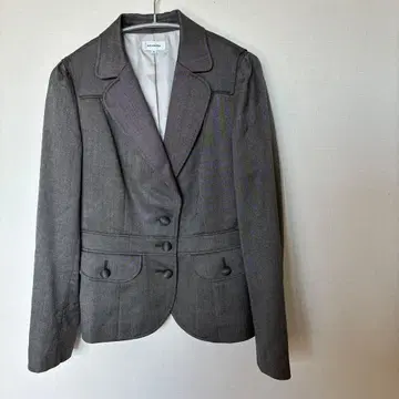 ensuite 에이스위트 자켓 3 다크 브라운