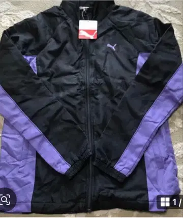 Puma 저지 세트 블랙/퍼플