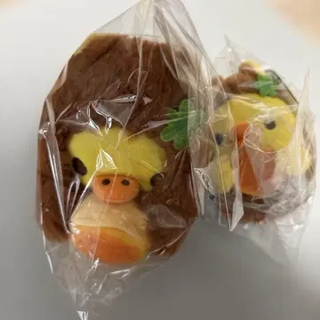 2개 파이노미 x 리락쿠마 키이로이토리 매달린 봉제 인형