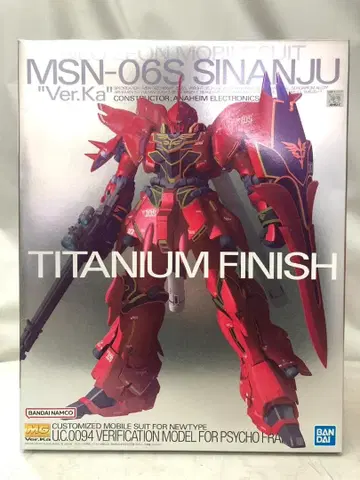 MG 1/100 시난주 Ver.ka 티타늄 피니쉬 건담 프라모델