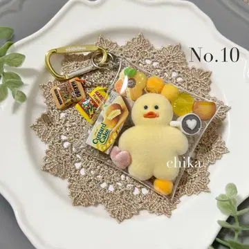 mojojojo의 맛있는 가챠 파우치 / 롯데 커스터드 케이크