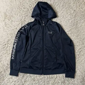 [ 새상품급 ] 엠포리오 아르마니 EA7 로고 집업 후드티 L 사이즈