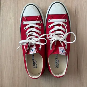 CONVERSE NEXTAR 레드 스니커즈