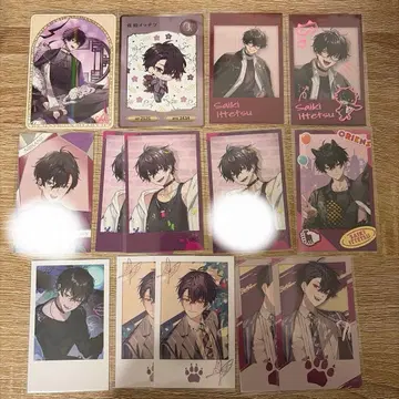 니지산지 사에키 잇테츠 폴라로이드 카드