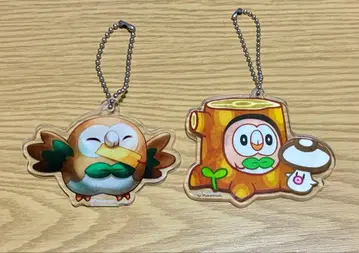 모쿠로 아크릴 키링 2개 세트