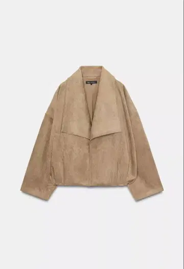 ZARA 랩 페이크 스웨이드 자켓 M