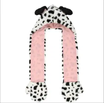 101마리 강아지 머플러 캡