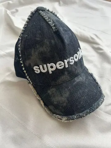 supersonic 다크 데님 캡