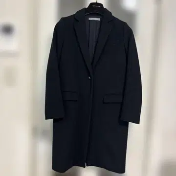 theory luxe 체스터 코트 블랙 36