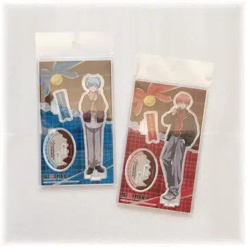 암살교실 발렌타인 아크릴 스탠드 시오타 나기사 아카바네 카르마