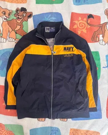 us navy 해군 실물 트레이닝 자켓 나일론 자켓
