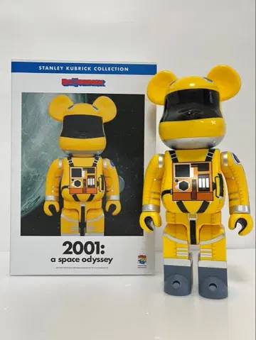 BE@RBRICK 스페이스 슈트 옐로우 Ver. 400% 한정