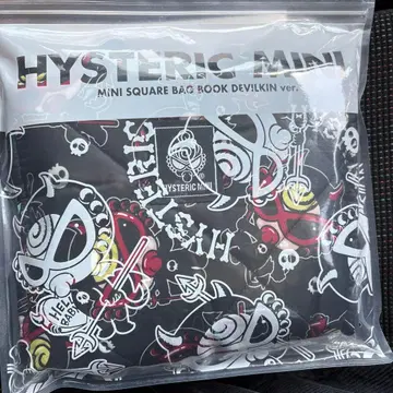 [미개봉 새상품] HYSTERIC MINI 미니 스퀘어 백 블랙 히스미니