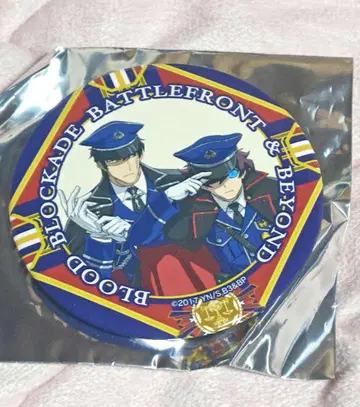 미사용 혈계전선&BEYOND 캔뱃지 스티븐 레오나르드 군복