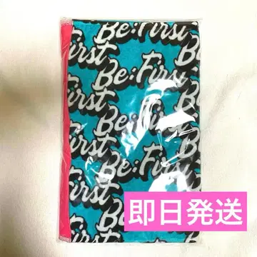 BE:FIRST 로고 페이스 타월 틸