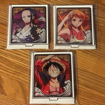 원피스 아크릴 스탠드 세트 나미 로빈 루피