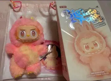 정품 LABUBU POP MART 러브러브 봉제 인형