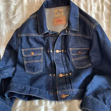 프리 사이즈 Wrangler x Ungrid 콜라보 데님 자켓 숏 기장