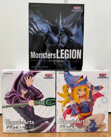 유희왕 피규어 3체 세트