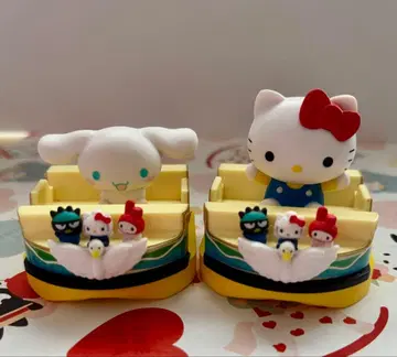 푸로랜드 보트 라이드 시나몬 키티 피규어 가챠