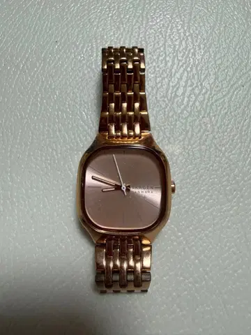 SKAGEN 로즈 골드 아날로그 손목시계