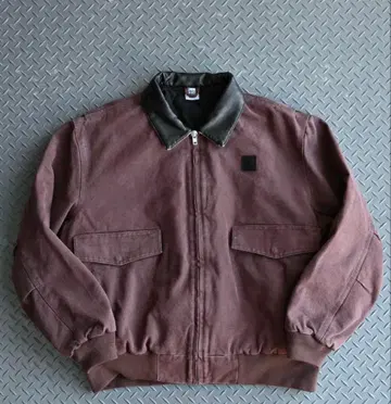 지저인 가죽 컬러 디트로이트 자켓 L (red)