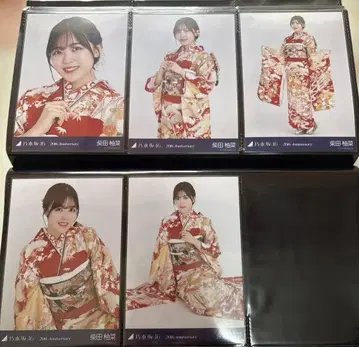 시바타 유나 브로마이드 20th Anniversary 개별 5종 컴프