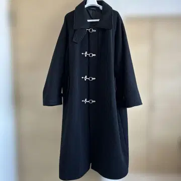 NOT CONVENTIONAL 블랙 파이어맨 코트