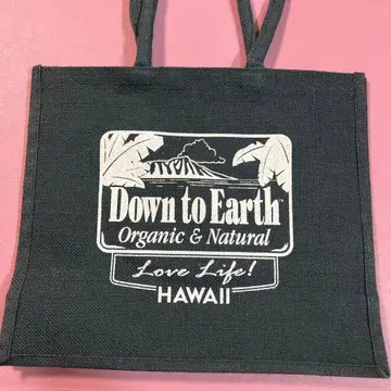 [ 새상품 미사용 ] Hawaii 다운투어스 주트 린넨 에코백 숄더