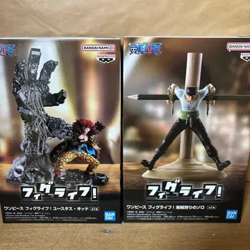 원피스 피규어 유스타스 키드 & 로로노아 조로