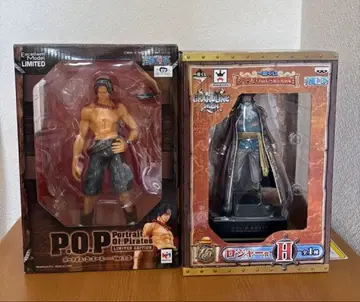 원피스 피규어 에이스 P.O.P 제일복권 로저 세트