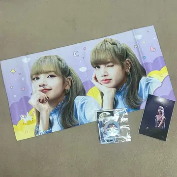 BLACKPINK 블랙 핑크 LISA 리사 슬로건