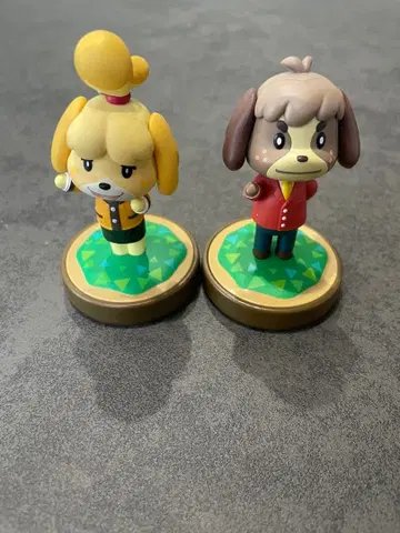 동물의 숲 amiibo 견습생과 여울(시즈에)