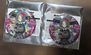 걸즈 밴드 클라이 맥동의 미래 에비즈카 사토시 사인 갈쿠라 캔뱃지