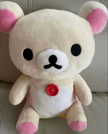 코리락쿠마 소리가 나는 봉제 인형 헤이세이 레트로