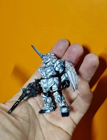 유니콘 건담 모빌슈트 앙상블 애니메이션 채색 완성품