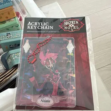 해즈빈 호텔 홀로그램 아크릴 볼체인 알래스터 신주쿠 마루이