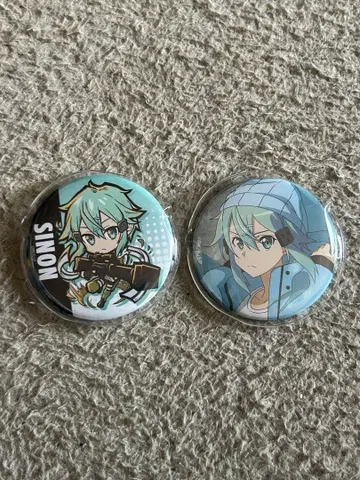 소드 아트 시논 캔 배지