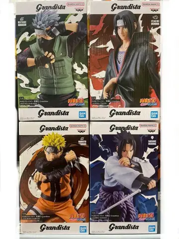 Grandista 피규어 세트 나루토 카카시 이타치 사스케