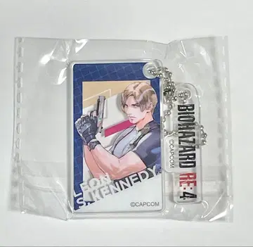 캡콤 아크릴 키링 미타 치세 바이오하자드 레온
