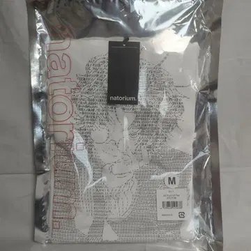 나토리 ASCII art S/S Tee 화이트 M 사이즈