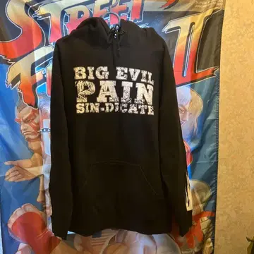 WWE 언더테이커 BIG EVIL 후드티 블랙 M