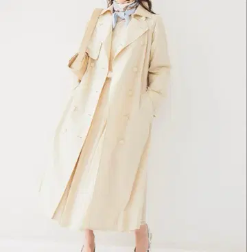 라이트 코튼 트렌치코트