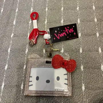 헬로키티 글리터 스트랩 Vinitix 2011년 제조 헤이세이 레트로