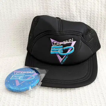 도쿄 디즈니랜드 캡틴 EO 마이클 잭슨 캡 캔뱃지