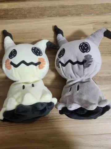 미미큐 봉제 인형 2개 세트 (일반 색상, 이로치)