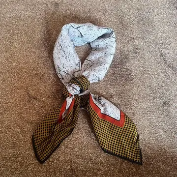 실크 100% 스카프