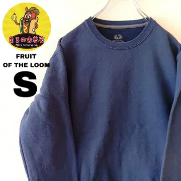 USA 구제 의류 FRUIT OF THE LOOM 맨투맨 S 네이비