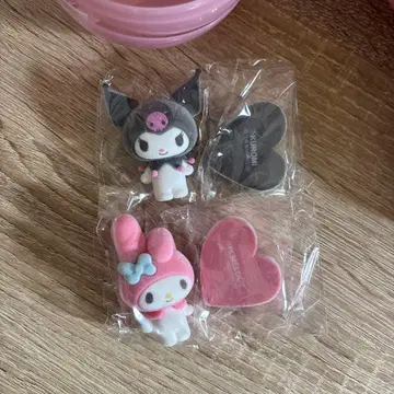 플로키 피규어 산리오 하우스 마이멜로디 쿠로미 가챠가챠