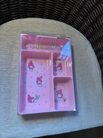 My Melody 마이멜로디 덮개 포함 트레이